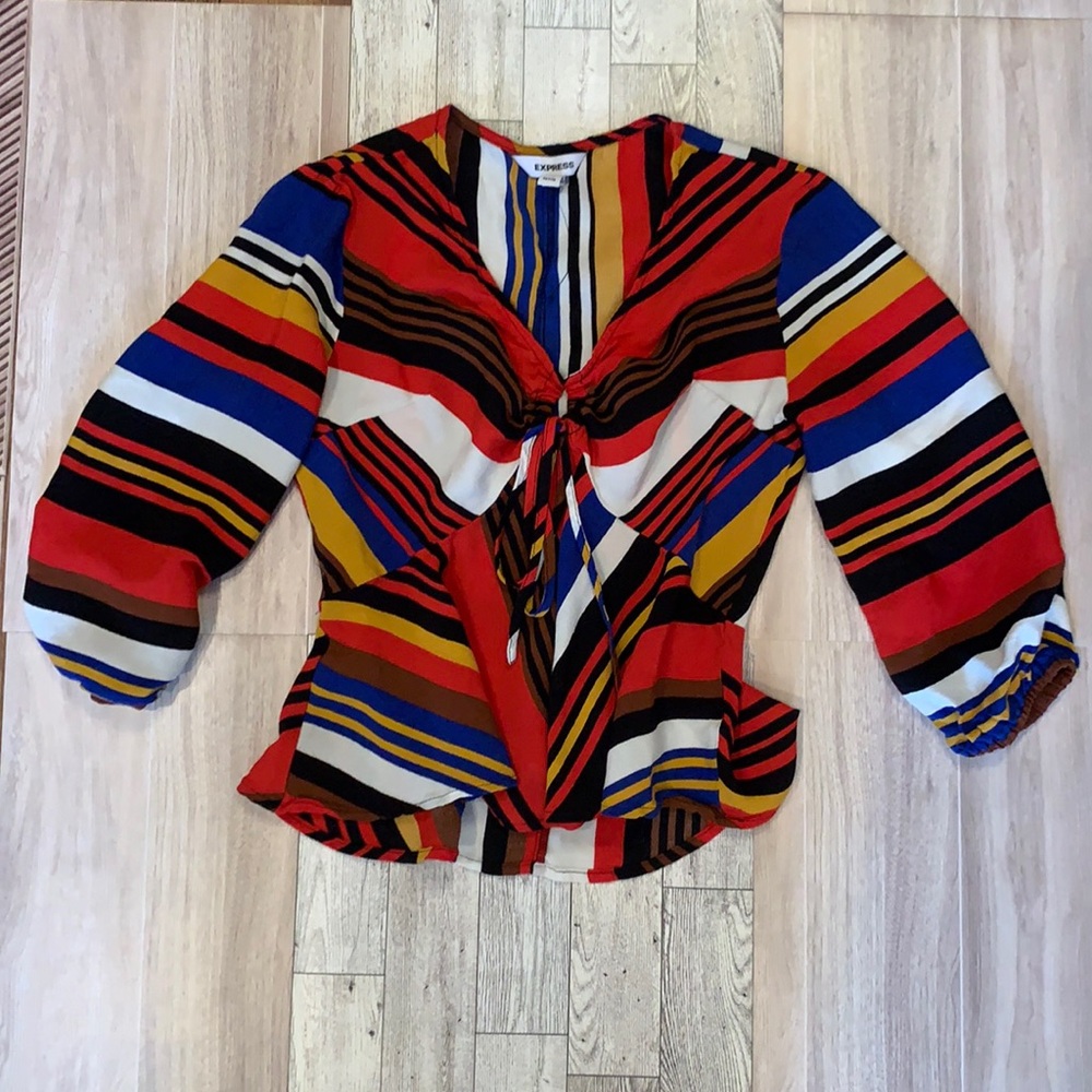Express Top Multi Color XS